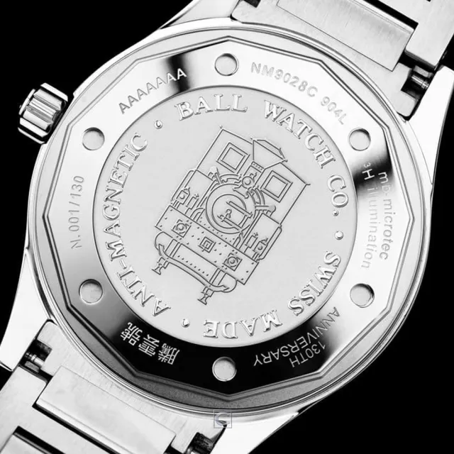 【BALL 波爾】B4_騰雲號130週年台灣限定機械錶 618年中慶(NM9028C-S34C-BE/藍)