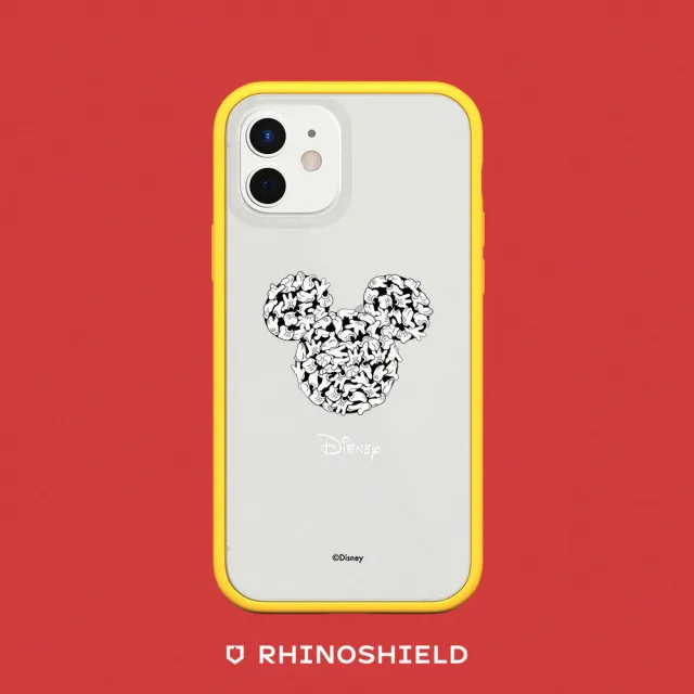【RHINOSHIELD 犀牛盾】iPhone 13 mini/13 Pro/Max Mod NX邊框背蓋手機殼/米奇系列-米奇與白手套(迪士尼)