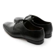【GEORGE 喬治皮鞋】Berwick 西班牙進口-極簡復古綁帶紳士皮鞋 -黑 035008KM-10
