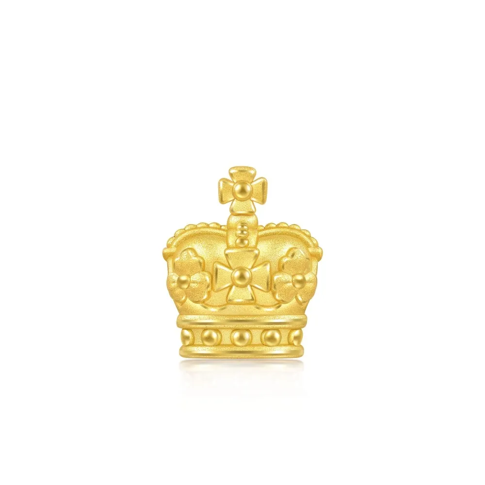 【點睛品】V&A博物館系列 皇室皇冠 Mini 黃金串珠