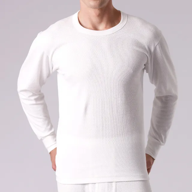 【PLAYBOY】3件組雙層暖棉長袖男內衣(圓領/U領-衛生衣)
