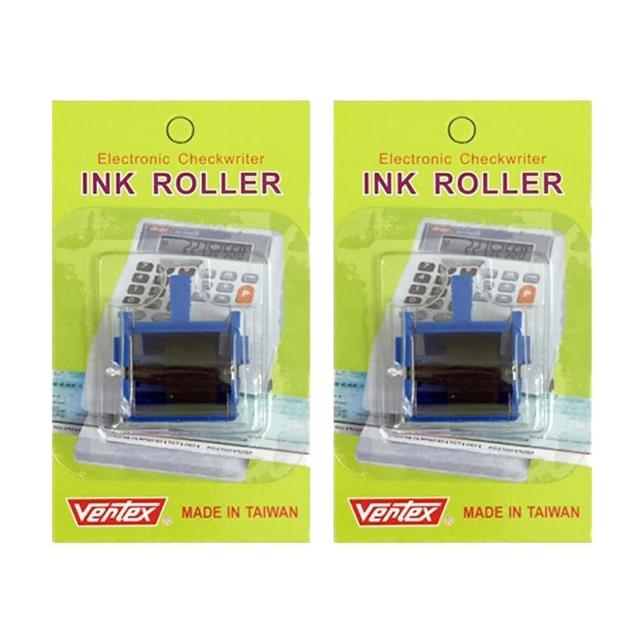 【VERTEX 世尚】支票機專用墨球/墨輪組 W系列 2入/組(台灣製造)