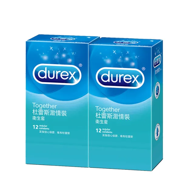 【Durex杜蕾斯】激情裝保險套12入*2盒(共24入)