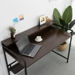 【IDEA】Oona主義木紋雙層電腦桌/辦公桌(120CM)