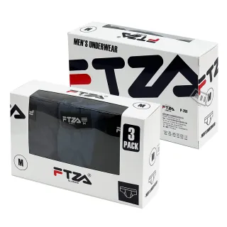 【梁衫伯】3入盒裝x2-素色男三角褲(男生三角褲2盒組)