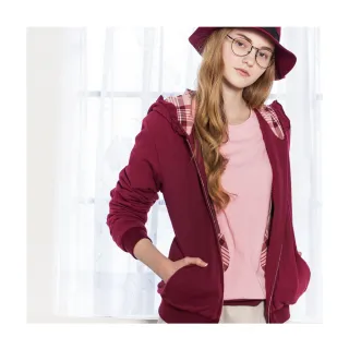 【Kinloch Anderson】花滾邊連帽外套 金安德森女裝(KA0776005)