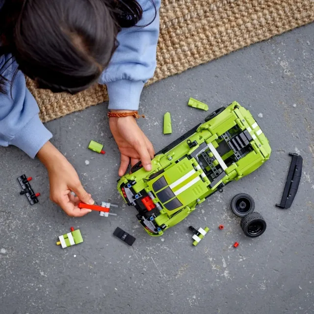 【LEGO 樂高】科技系列 42138 Ford Mustang Shelby GT500(賽車 跑車 模型 禮物)