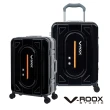 【V-ROOX STUDIO】歡慶618 28吋 潮酷耐裝硬☆鋁框行李箱(獨家箱☆ 滑順好推 多格收納)