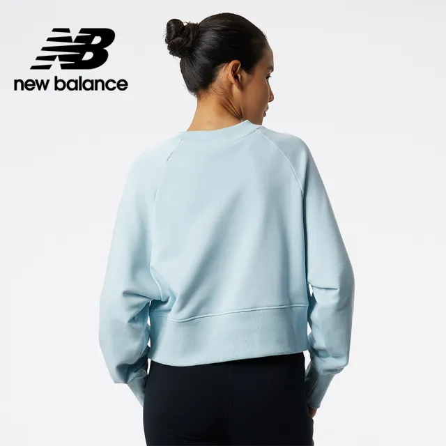 【NEW BALANCE】NB 長袖衛衣_女裝_湖水綠_WT21554MGF