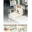 【海夫健康生活館】日本 附腳輪 暖房 舒適便座 便盆椅 MH型 白(HEFR-32)