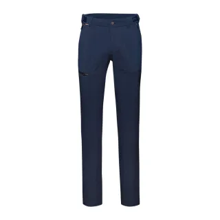 【Mammut 長毛象】Runbold Pants Men 耐磨彈性機能長褲 海洋藍 男款 #1022-01670