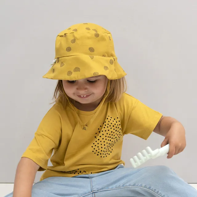 【Trixie 比利時】有機棉兒童遮陽帽(防曬 防風)