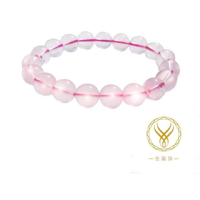 【金富發】人見人愛星光粉晶手鍊