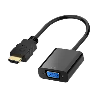 【AHOYE】HDMI轉VGA轉接線 HDMI公-VGA母