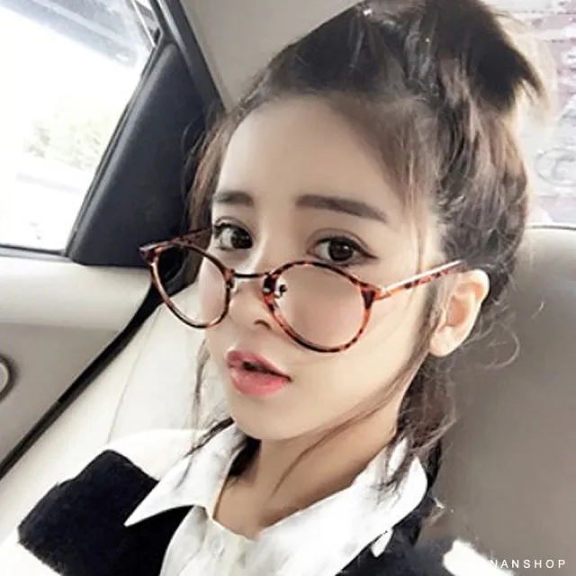 【ENANSHOP 惡南宅急店】【0029S】復古平光眼鏡 送鏡袋鏡布 多款任選 眼鏡 黑框眼鏡