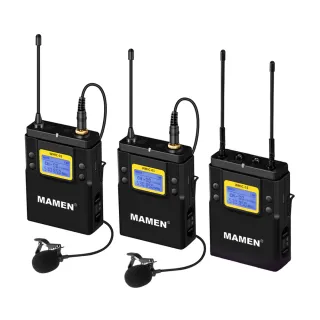 【MAMEN 慢門】WMIC-01-K2 無線麥克風
