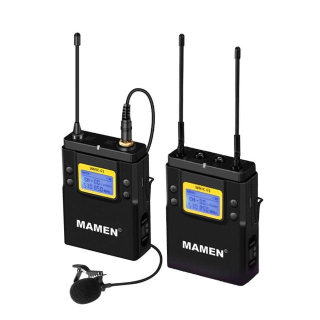 【MAMEN 慢門】WMIC-01-K1 無線麥克風