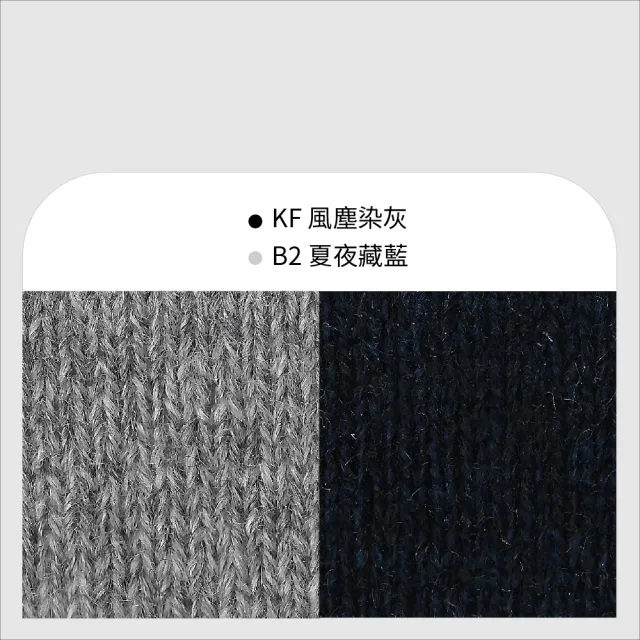 【NicoFun 愛定做】100%cashmere 真羊絨 男仕 高領 翻領 長袖針織毛衣 B2KF(一入 長袖上衣 輕盈 保暖 秋冬)