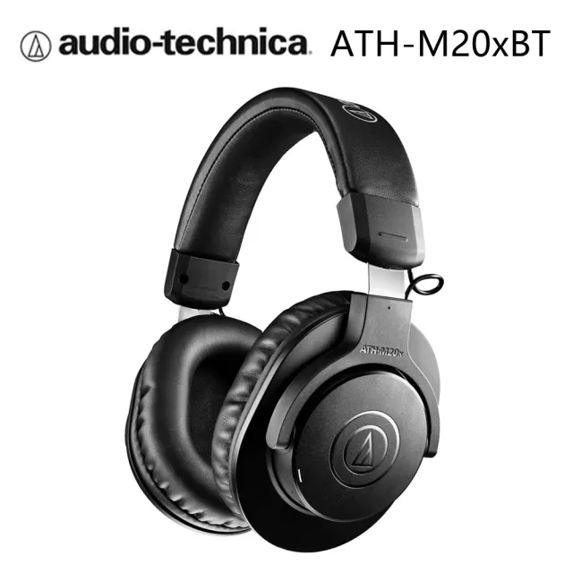 【audio-technica 鐵三角】M20xBT 無線耳罩式耳機(2色)