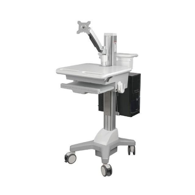 【ErgoGrade】多功能螢幕醫療推車 EGCNR02(電腦螢幕支架/醫療推車/MIT)