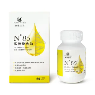 【食癒生活】Omega-3 92% N85 高機能魚油 4入組(共240粒)