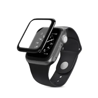 【WiWU】Apple Watch Series 7 41mm 全景系列手錶滿版類玻璃鋼化膜 保護貼(2入裝)