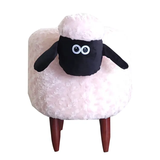 【BN-Home】小羊羊可愛兒童單人布沙發(兒童沙發/實木/成長椅/單人沙發)
