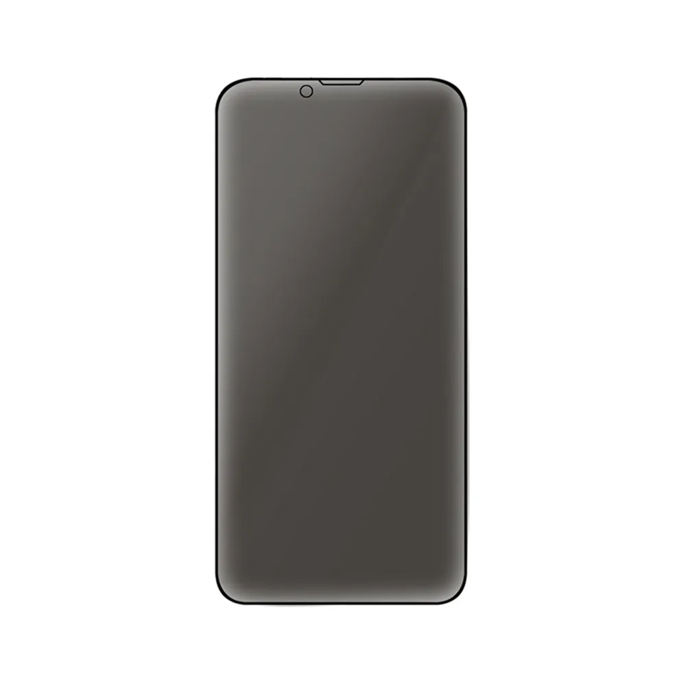 【GOOCHOICE 龜嚴選】iPhone 13/13 Pro 防窺滿版全螢幕鋼化玻璃保護貼-黑色(6.1吋)