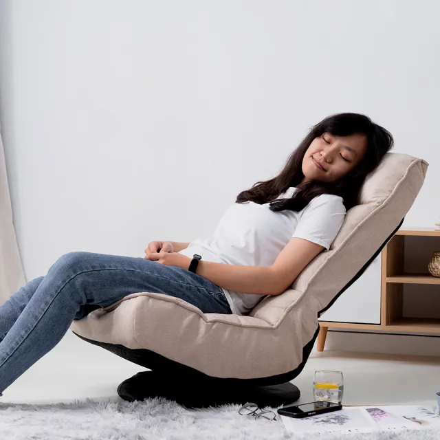 【樂嫚妮】旋轉和室椅 懶人沙發 懶人椅 休閒椅 和室電腦椅 懶骨頭沙發(單人沙發)
