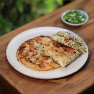 【永豐餘生技】培仁蔬食-千層蔥油餅(五辛素)