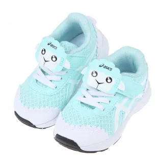 【布布童鞋】asics亞瑟士童趣綿羊水藍色寶寶機能學步鞋(J2B240B)