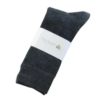 【TiNyHouSe 小的舖子】好舒服 休閒襪紳士襪 超值6雙入組(深灰色L號 T-203)