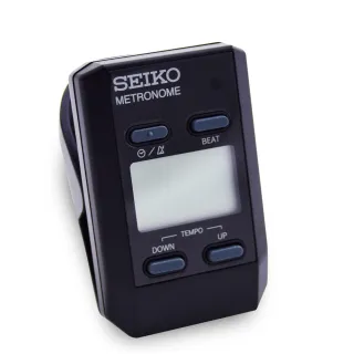 【SEIKO】DM51 隨身型 電子節拍器(黑色)