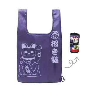 【DAIKANYAMA SELECTION】ROOTOTE和風印花折疊購物袋(6736日系簡約收納)