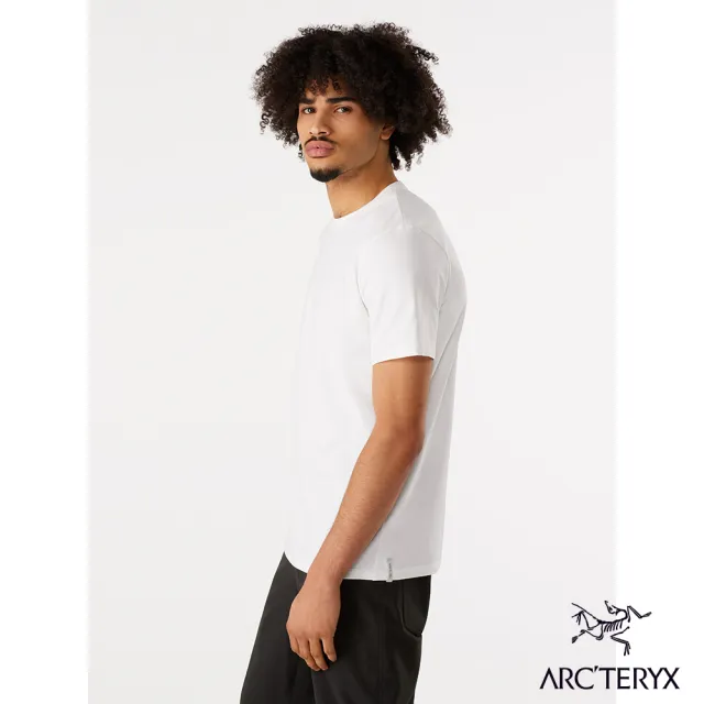 【Arcteryx 始祖鳥官方直營】男 Capitve 短袖 休閒 Tee(黑)