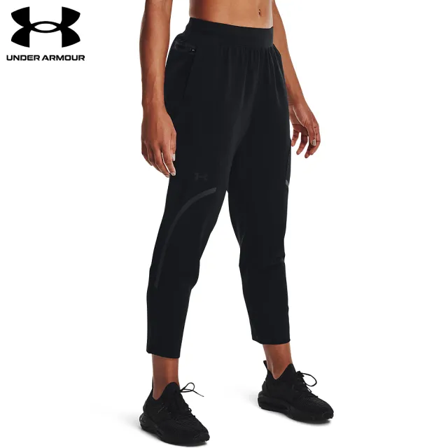 【UNDER ARMOUR】UA 女 UNSTOPPABLE 運動八分褲 _1371260-001(黑)