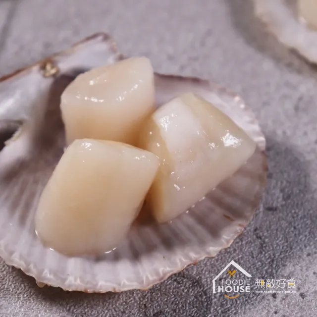 【無敵好食】一口鮮干貝 80/100  x4包(500g/包)