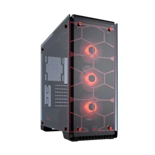 【CORSAIR 海盜船】570X RGB電腦機殼-紅