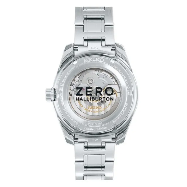 【SEIKO 精工】Presage 行李箱品牌ZERO聯名 限量經典機械錶/42MM/SK035(6R64-00H0S)