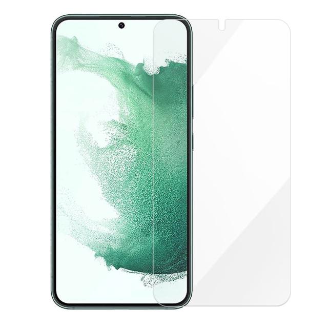 【Metal-Slim】Samsung Galaxy S22+(支援指紋辨識解鎖 9H鋼化玻璃保護貼)