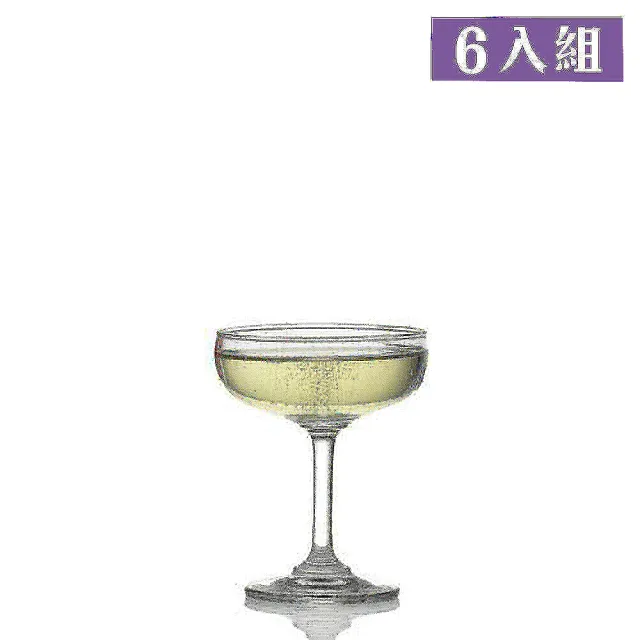 【WUZ 屋子】Ocean 標準寬口香檳杯135ml(6入組)