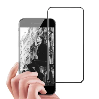 【膜皇】iPhone 6 Plus / i6s Plus 5.5 3D滿版鋼化玻璃保護貼-黑