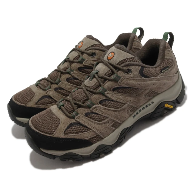 MERRELL 戶外鞋 Moab 3 GTX 男鞋 防水 支撐 避震 耐磨 黃金大底 棕 黑(ML035797)