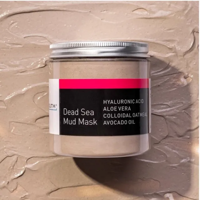 【YEOUTH】淨膚死海泥面膜Dead Sea Mud Mask深層清潔泥膜(含玻尿酸-蘆薈-燕麥、酪梨油)