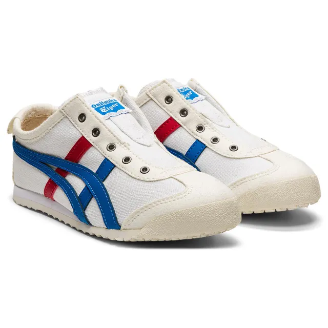 【Onitsuka Tiger】Onitsuka Tiger鬼塚虎-MEXICO 66 SLIP-ON KIDS 休閒鞋 1184A085-100(1184A085-100)