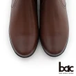 【bac】輕量化氣墊式後綁帶裝飾長靴(咖啡色)