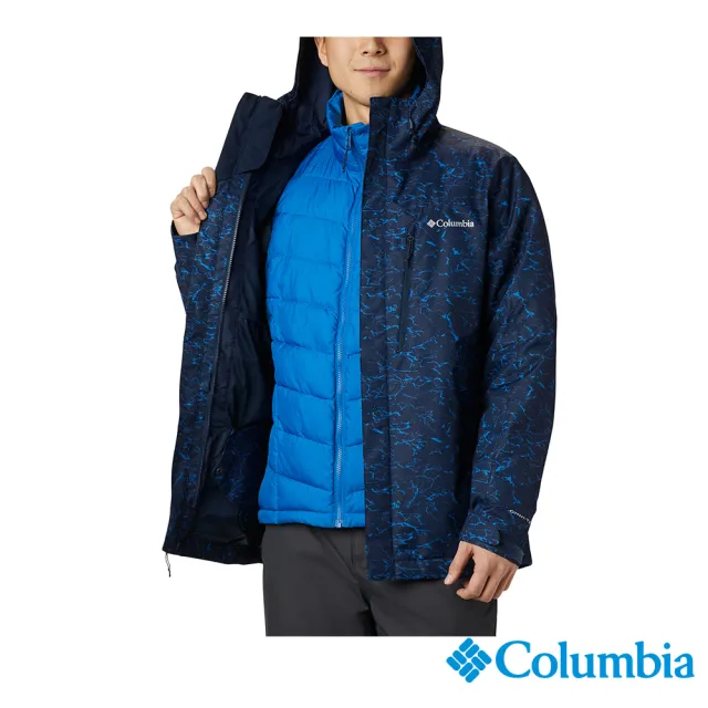 【Columbia 哥倫比亞 官方旗艦】男女款- Omni-TECH防水鋁點保暖外套(年終特談商品)