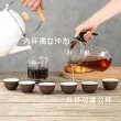 【台灣精品獎】飄逸杯 500CC  台灣製造 原創(GL-865 316不銹鋼濾網 食品級玻璃杯 茶具 茶壺)