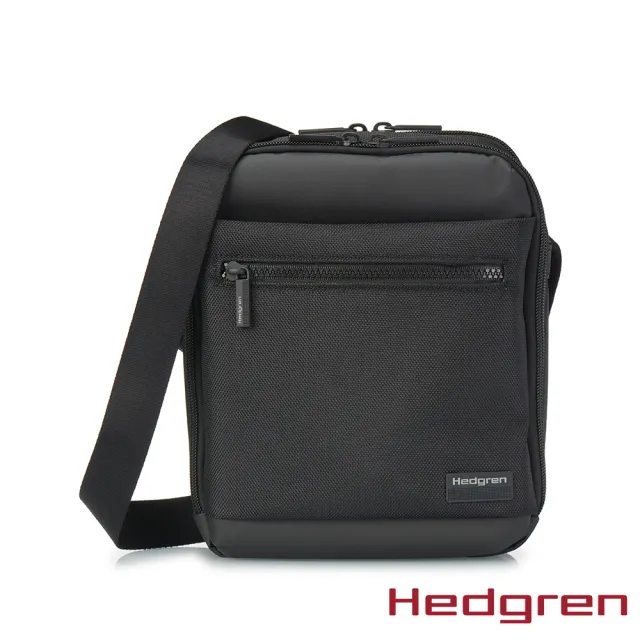 【Hedgren】NEXT商務系列 RFID防盜 10吋平板 側背方包(黑色)