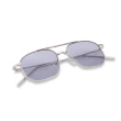 【ALEGANT】歐美輕奢凝雅灰雙樑設計飛官款墨鏡/UV400太陽眼鏡(濱海大道的淺灘品醇)